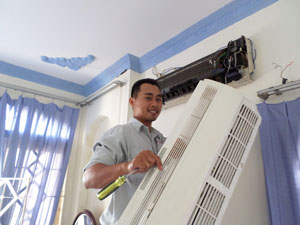 Sửa Nghẹt Giàn Lạnh Điều Hòa