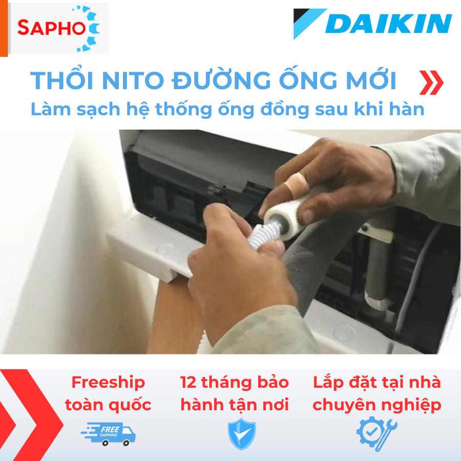 THỔI NITO ĐƯỜNG ỐNG MỚI