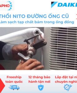 THỔI NITƠ ĐƯỜNG ỐNG CŨ