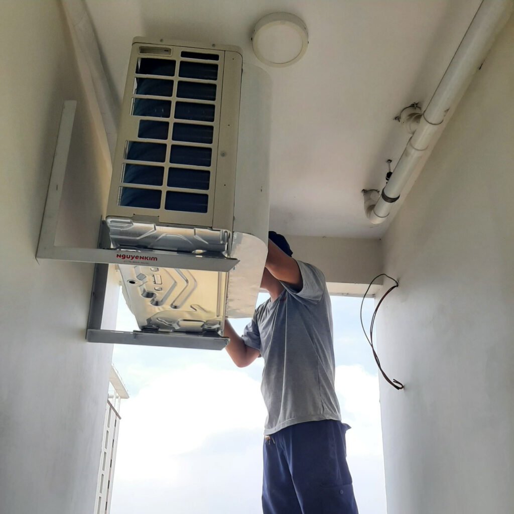 Sửa dàn nóng máy lạnh
