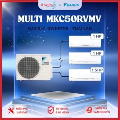 Combo Điều hòa Daikin Multi S MKC50/ 1.0HP +1.0HP +1.5HP Model Thái lan