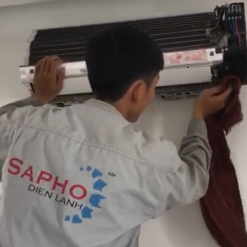 Vệ sinh dàn lạnh sạch sâu, khử khuẩn, nấm mốc